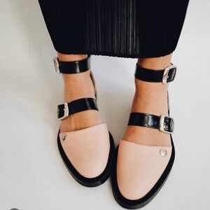 Inch2 Patent Close Toe Shoes